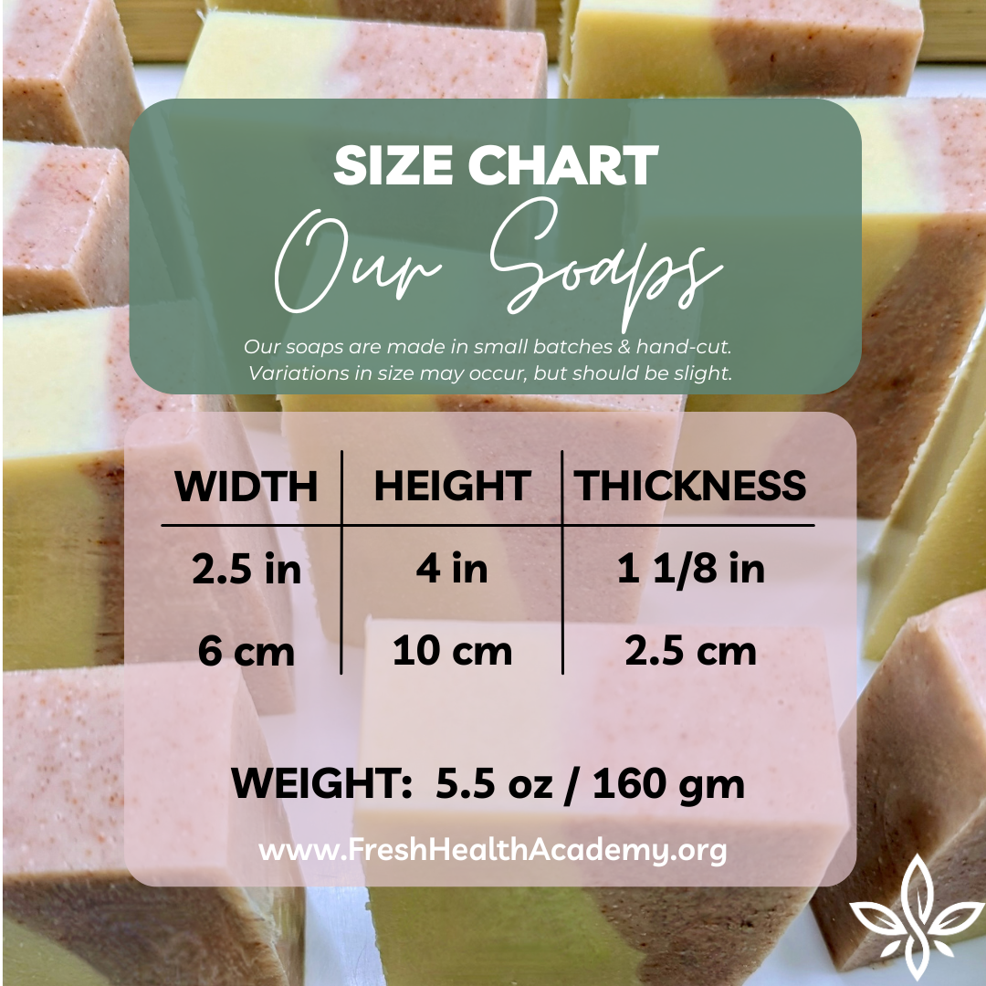 When you Donate, We'll send YOU Natural Soaps as a Thank You!
